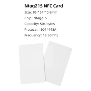 NFC Ntag215 Cards Blank
